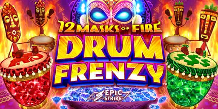 12 Masks of Fire Drum Frenzy 