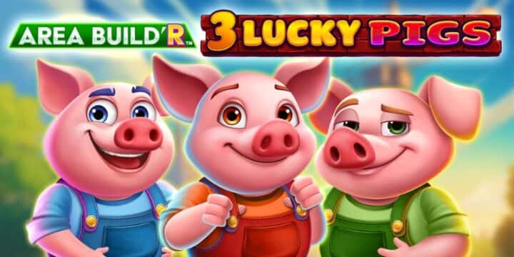 Area Build&#x27;R 3 Lucky Pigs 