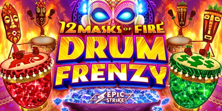 12 Masks of Fire Drum Frenzy 