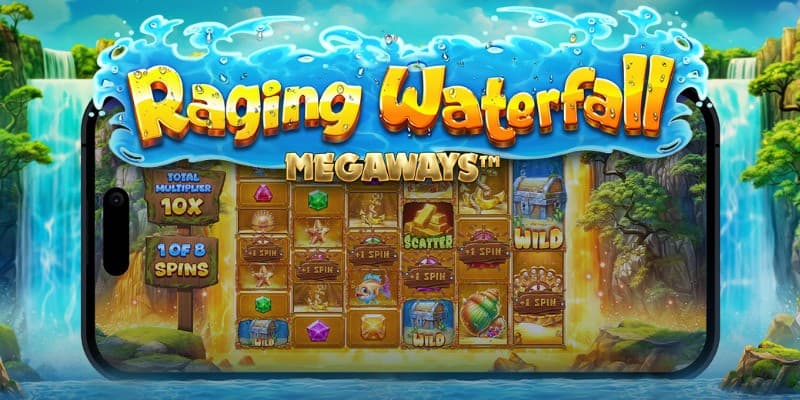 Raging Waterfall Megaways img