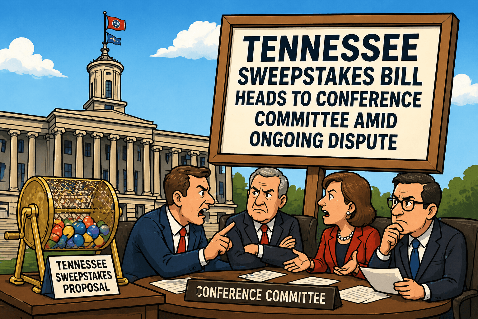 Tennessee Sweepstakes Bill Heads to Conference Committee Amid Ongoing Dispute img