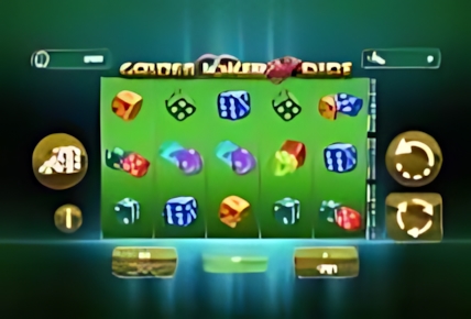 Golden Joker Dice