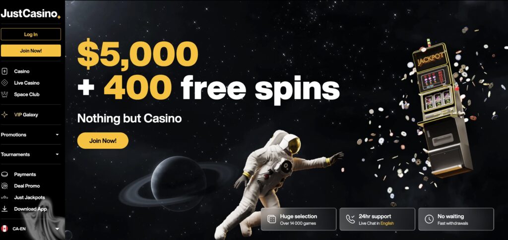 Just Casino Online Review