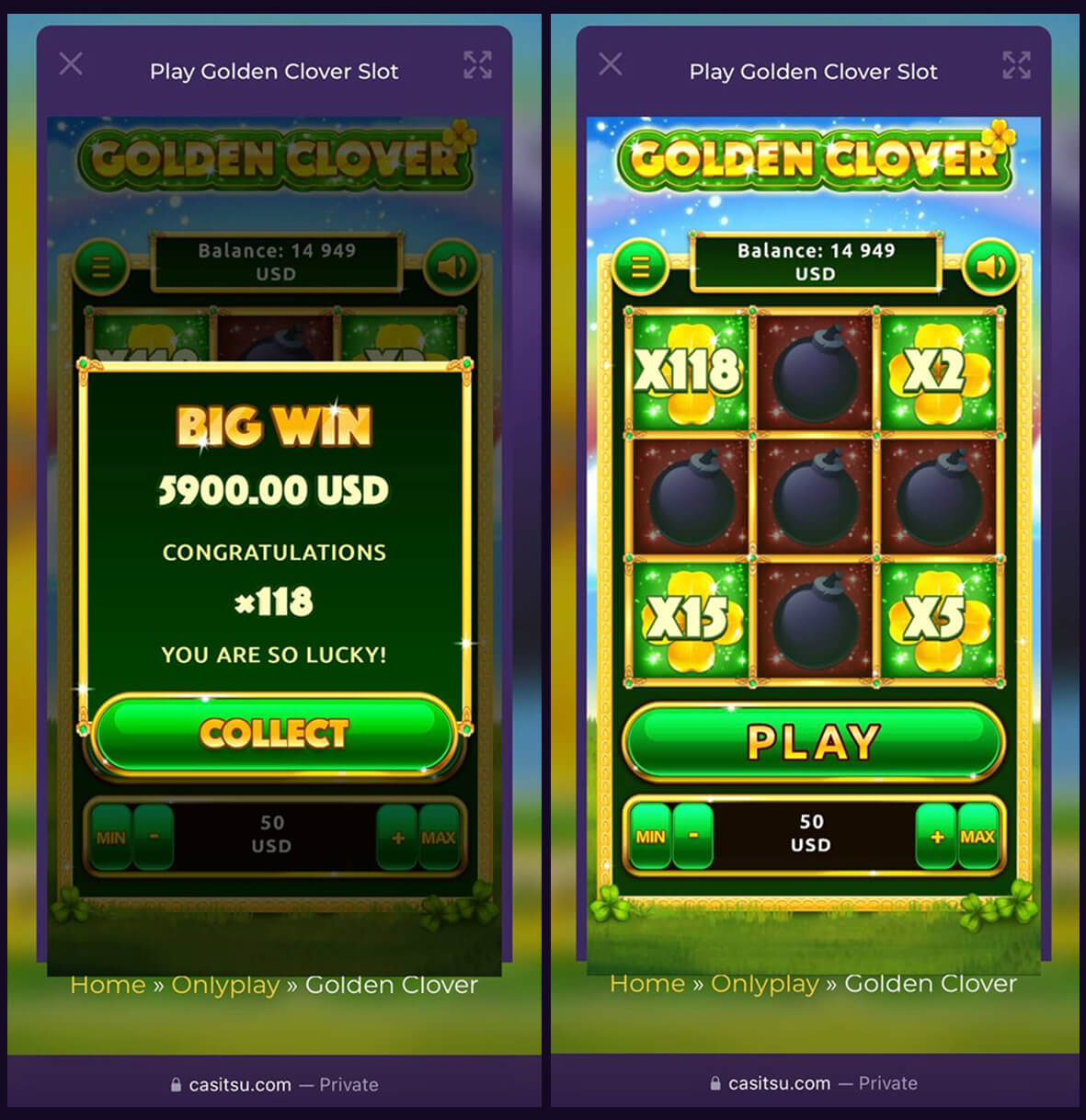 Golden Clover BIG WIN